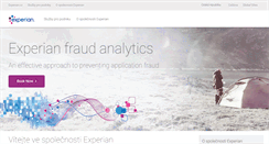 Desktop Screenshot of experian.cz