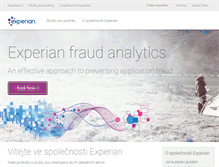 Tablet Screenshot of experian.cz