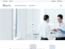 Tablet Screenshot of experian.com.vn